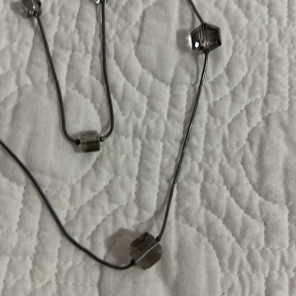 Necklace double string - Picture 2 of 2